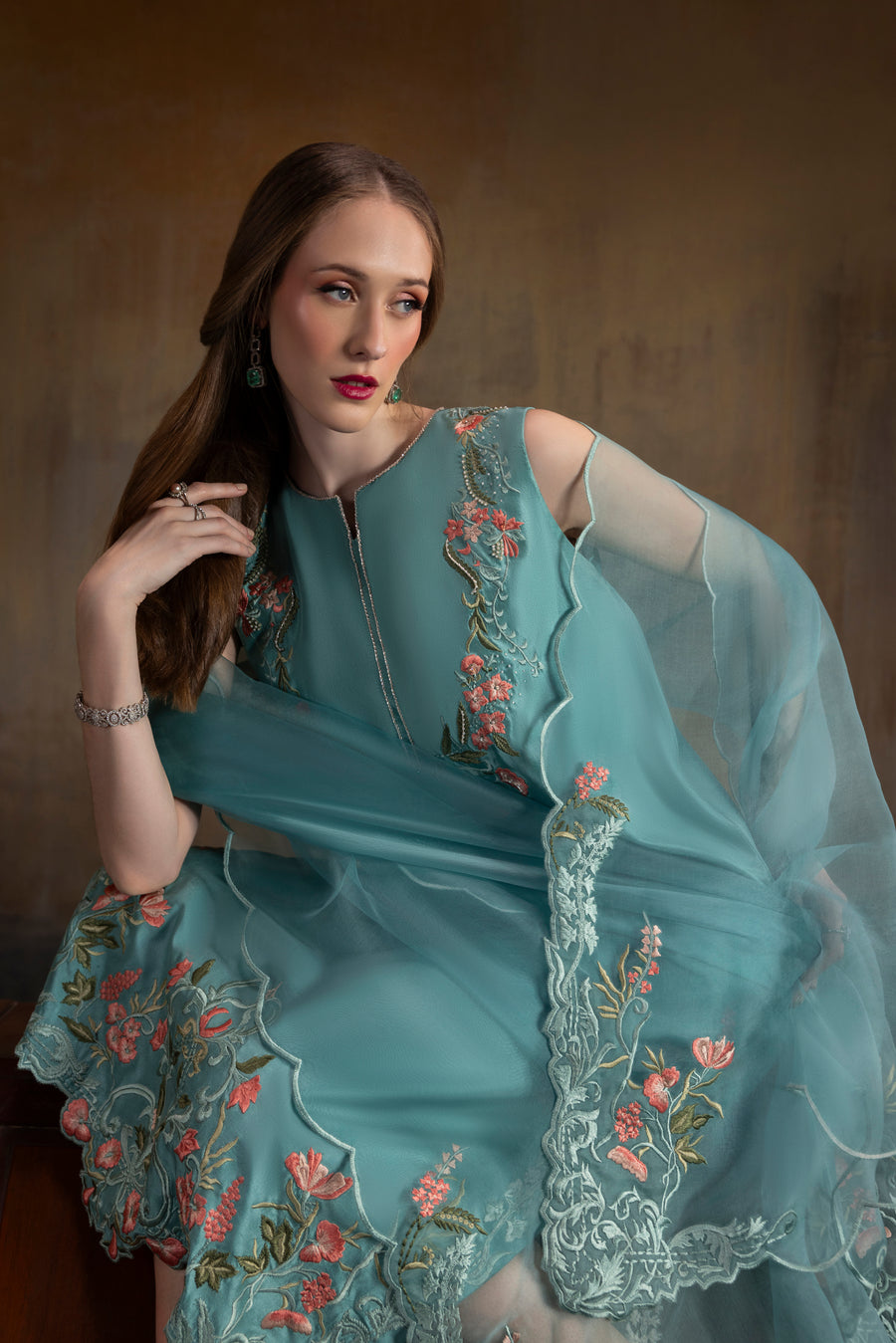 Daisy shirts and dupatta