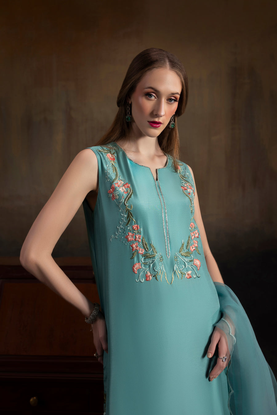 Daisy shirts and dupatta