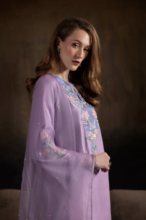 Enchanted Garden shirts and dupatta