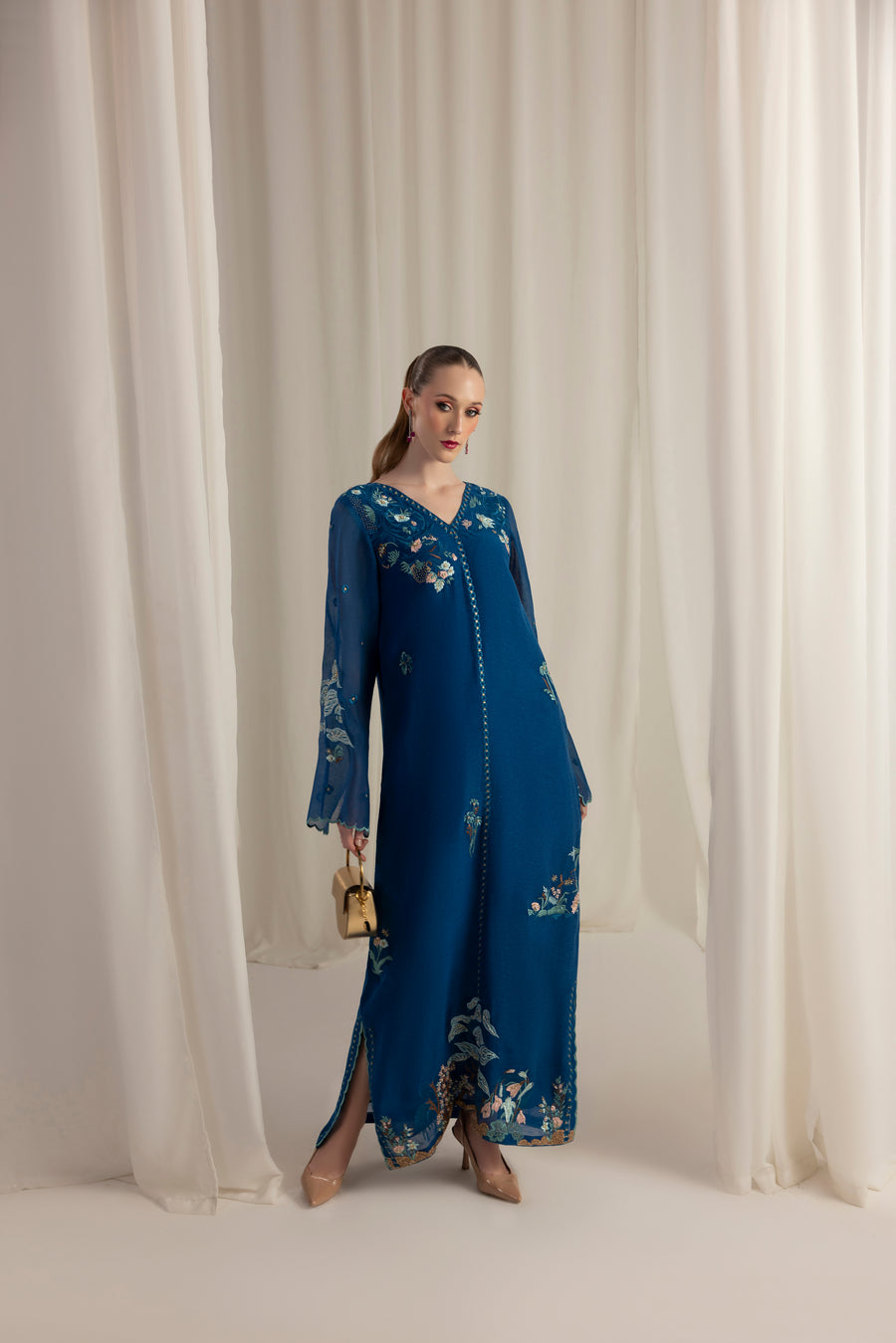 Sapphire Whisper shirts and dupatta
