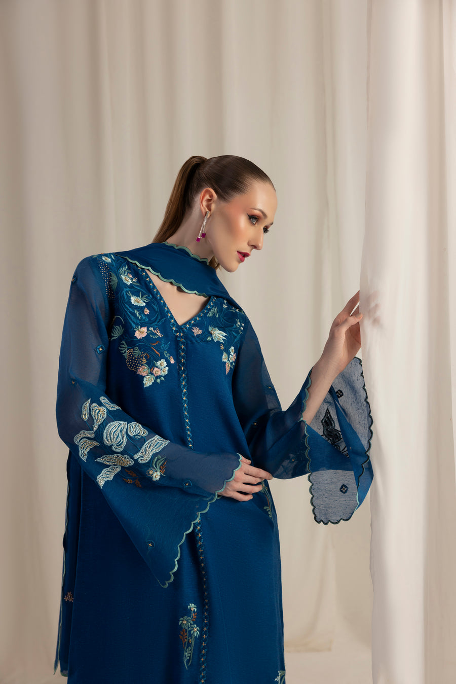 Sapphire Whisper shirts and dupatta